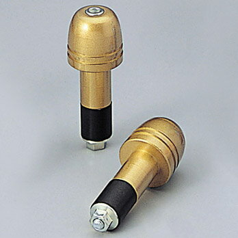 ハリケーン（HURRICANE） φ30砲弾型アルミサイドキャップ ゴールド HB0308G