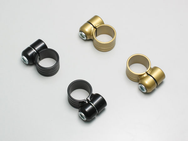 Rakuten - ハリケーン HURRICANE セパハン用 セパレートハンドル用 ホルダー左/右set ホルダー内径φ37×29mm ブラック HS3700B / ゴールド HS3700G