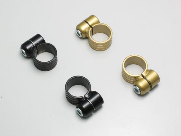 Rakuten - ハリケーン HURRICANE セパハン用 セパレートハンドル用 ホルダー左/右set ホルダー内径φ38×29mm ブラック HS3800B / ゴールド HS3800G