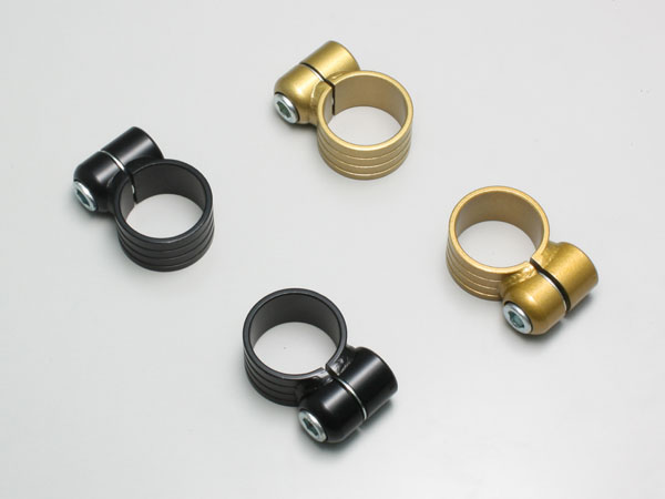 Rakuten - ハリケーン HURRICANE セパハン用 セパレートハンドル用 ホルダー左/右set ホルダー内径φ43×29mm ブラック HS4300B / ゴールド HS4300G