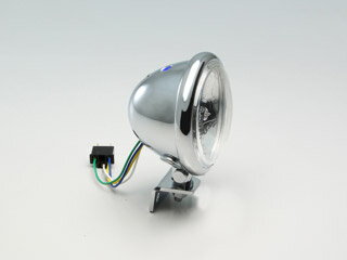 ハリケーン HURRICANE ビラーゴ400 87-95 / ビラーゴ250 88- 3DM用 4.5マルチリフレクターヘッドライトkit クロームメッキ HA5604CR