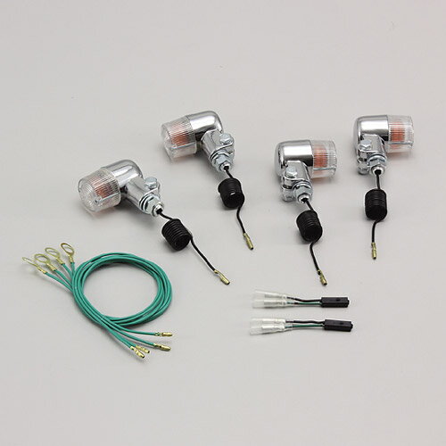 ハリケーン HURRICANE ゼファー1100/RS、ゼファー750/RS、ゼファー400χ等用 ミニウインカーkit クリアレンズ HA5722C-01