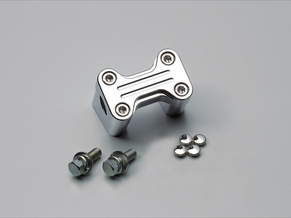 ハリケーン HURRICANE フォルツァX/Z 04-16 MF08/10用 セットバックホルダー アッパーブラケット付 クロームメッキ HB0559C