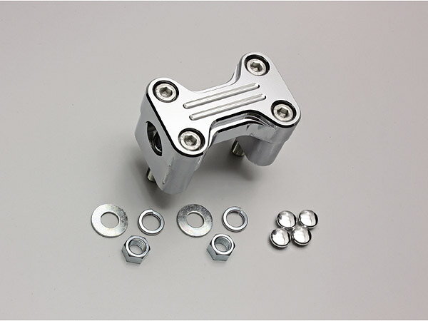 ハリケーン HURRICANE フォルツァX/Z 04-16 MF08/10用 ハンドルホルダーH30 アッパーブラケット付 クロームメッキ HB0562C