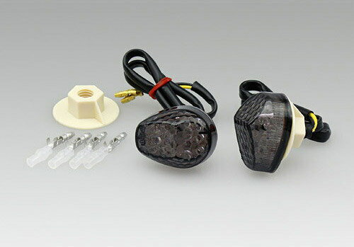 Rakuten - キジマ（KIJIMA） YZF-R25 / YZF-R3用 ウインカーランプキット LED Fカウル スモーク 2個SET 219-3035