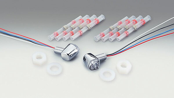 Rakuten - キジマ（KIJIMA） LEDウインカー＆テールランプ Nanoコンビ 12V1.1w(アンバー)/0.2W/0.9W 2個SET 219-5197