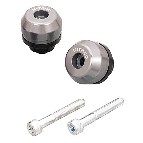 Rakuten - キタコ（KITACO） スーパーカブC125 / CT125ハンターカブ用 バーエンドキャップ ガンメタリックアルマイト 506-1310990