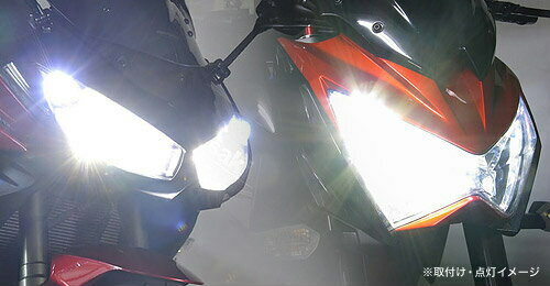 ץƥå CBF600S / CBR600RR / Ninja1000 / Ninja650 / Ninja400 / YZF-R25 LEDإåɥ饤ȥХ֥å LB7-S H7 6000K 65029