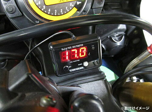 即納 プロテック DG-K03 ZX-10R['04〜'05 ZXT00C]専用精密燃料計 デジタルフューエルマルチメーター（フューエルメーター） 11518
