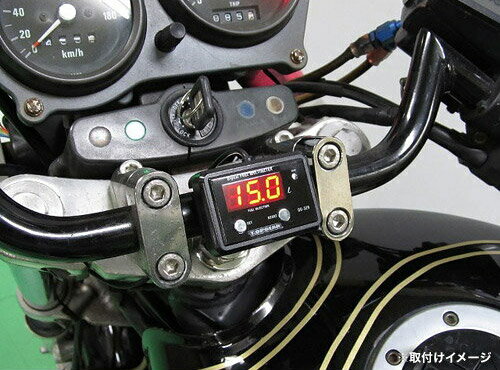 即納 プロテック DG-K04 ゼファー400['89〜'95]専用精密燃料計 デジタルフューエルマルチメーター（フューエルメーター） 11525