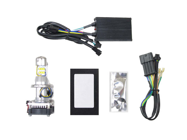 Rakuten - プロテック LHL-K03 W800/カフェ/ストリート[19- 2BL-BJ800B]用 LEDヘッドライトバルブkitライトレス 6000K 64018-01