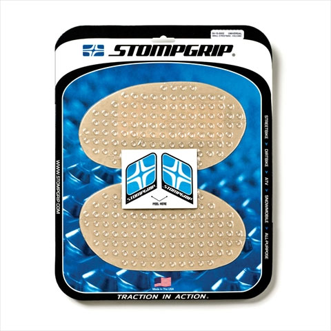 STOMPGRIP トラクションパッドキット 汎用/SUPER TENERE 12-13/MONSTER 09-13モデル他用[クリアー]50-10-0002C（55-6-006）／[ブラック]50-10-0002B（55-6-006B）
