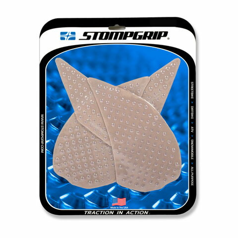 STOMPGRIP トラクションパッドキット カワサキ Z1000 10-16モデル用[クリアー]55-10-0038C／[ハイブリッド]55-10-0038H／[ブラック]55-10-0038B 1