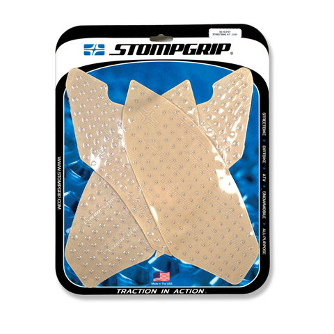 STOMPGRIP トラクションパッドキット BMW S1000R 14-18／S1000RR 15-18モデル用[クリアー]55-10-0107C／[ブラック]55-10-0107B