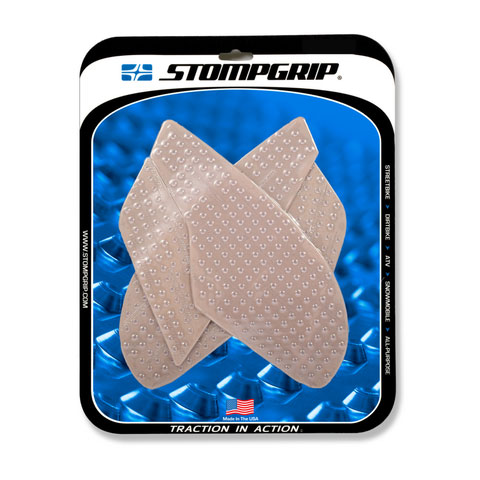 STOMPGRIP トラクションパッドキット スズキ SV650 16-23モデル用[クリアー]55-10-0136C／[ハイブリッド]55-10-0136H／[ブラック]55-10-0136B