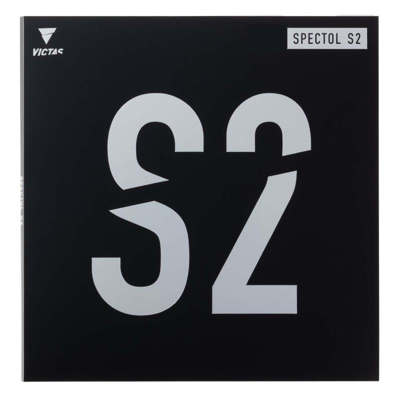 ヴィクタス(VICTAS) 卓球 ラバー スペクトル S2 SPECTOL スピード系テンション表ソフト レッド/ブラック/ブルー 210020