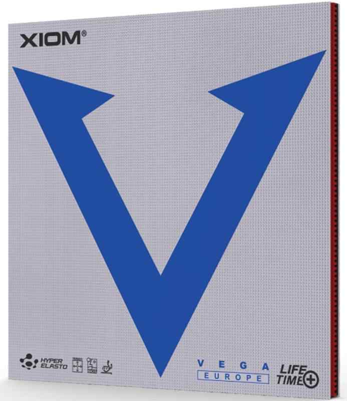 エクシオン(XIOM) 卓球 ラバー 裏ソフト ヴェガ ヨーロッパ 10431カラー：ブラック（020）、レッド（040）スポンジ硬度：42．5スポンジの厚さ：2．0　／　MAXカーボスポンジ