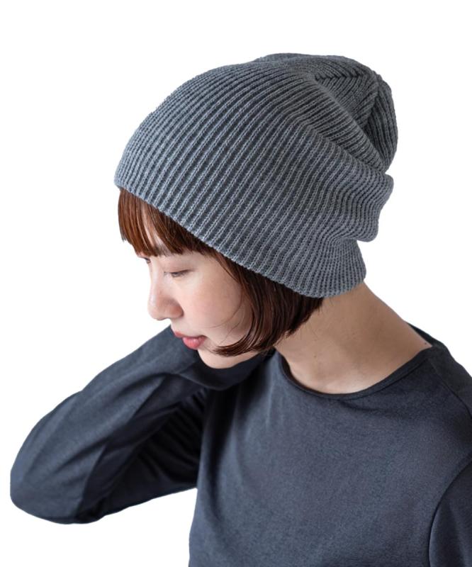乐天商城 - [ナコタ] ニット帽 メンズ レディース ビーニー ロング 長め ブランド 秋 冬 洗える おしゃれ 黒 ブラック スキー スノボー 無地 防寒