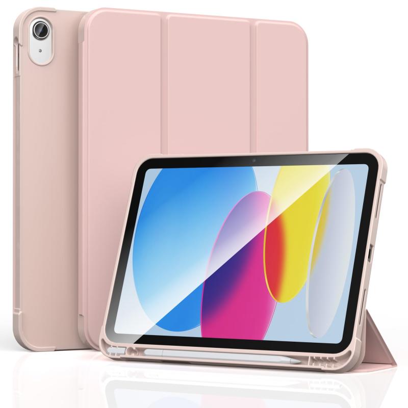 Rakuten - for iPad 11世代/10世代 ケース 対応 iPad（A16）11インチ 2025/10.9インチ 三つ折り スタンド スマートカバー 耐衝撃 薄型軽量 全面耐衝撃