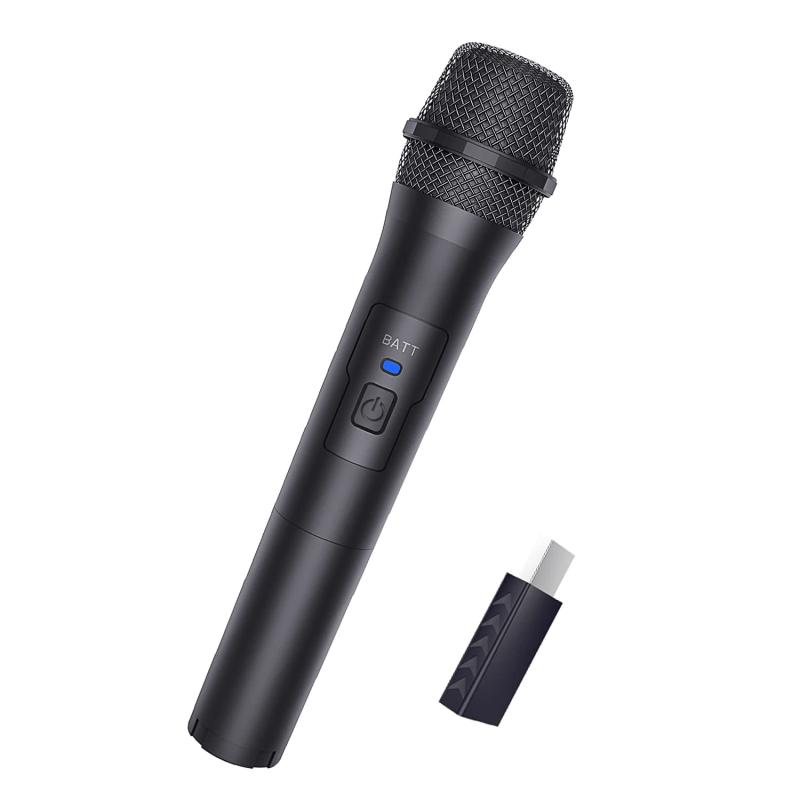 Switch2/Switch/Switch OLED対応 ワイヤレスマイク USBマイク Switch有機ELモデル対応 2.4G無線伝送 コードレス カラオケマイク カラオケ For Switch2/Switch/Switch OLED/PS5/PS4