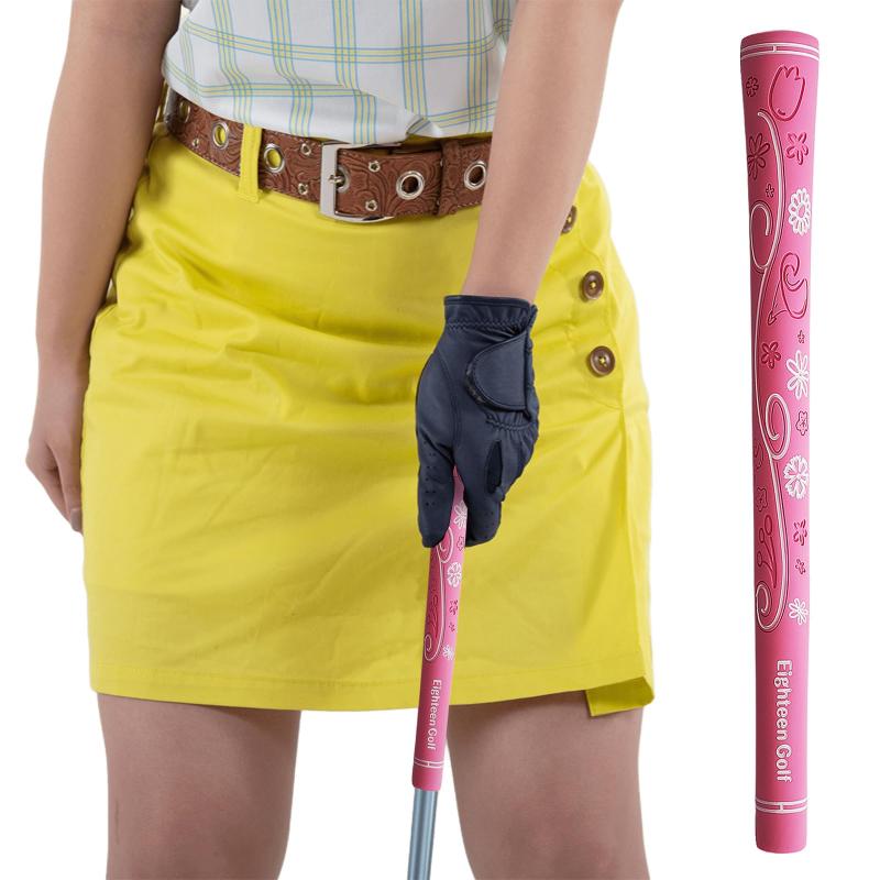 Eighteen Golf 軽量 スリム オリジナル グリップ ゴルフ クリップ ゴム クラブ Eighteen Golf 全天候 滑り止め メンズ レディース M58 バックラインなし