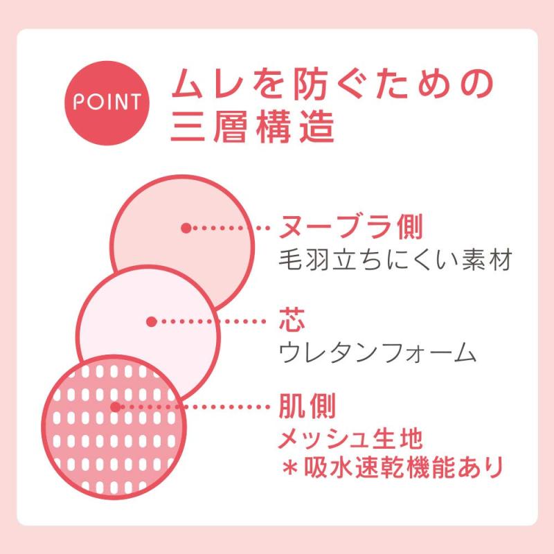 [NuBra(ヌーブラ)]ヌーブラ専用バストトップ保護パッド ヌーピット(2枚入) レディ...