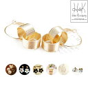 【SALE/50%OFF】ピアス レディース アクセサリー パール フラワー リング リーフ リボン ストーン イヤリング ゴールド テラコッタ 秋 冬 fka