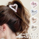 【SALE/60%OFF】ハート ヘアクリップ ミニクリップ ニット素材 バンスクリップ ハーフアップ レディース ヘアアクセサリー ニット ハート型 毛糸 ミ...