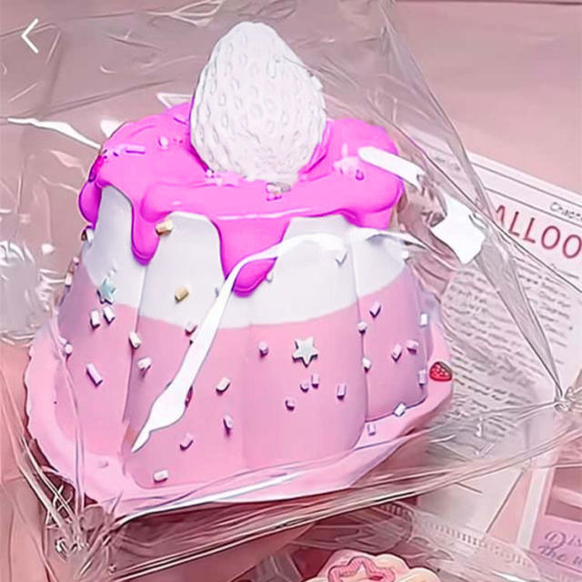 スクイーズ もちとろ 水感 粘着 反発 おもちゃ かわいい 握る ストレス解消 もちも...