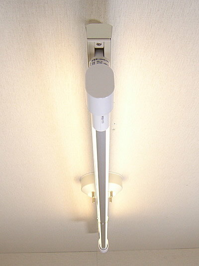 KRS-1A-WH-SET-L カメダデンキ カメダレールソケットS 電球色LEDランプセット　配線ダクト用LEDベースライト1灯タイプ　[LED電球色][ホワイト]