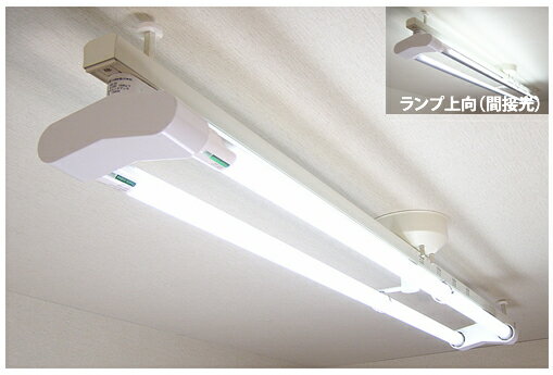KRS-2A-WH-SET-N カメダデンキ カメダレールソケットW 昼白色LEDランプセット　配線ダクト用LEDベースライト2灯タイプ　[LED昼白色][ホワイト] あす楽対応