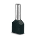 フエニックス AI-TWIN2X1.5-10BK フェルール端子 1袋100個入り