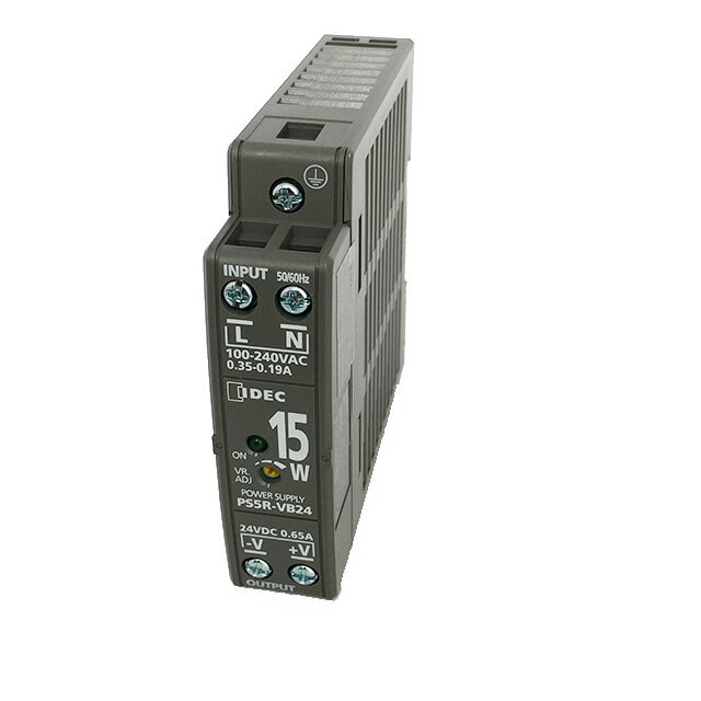 IDEC PS5R-VB24 スイッチング電源 DINレール取付 15W