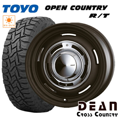 サマータイヤ 145R12 6PR （145/80R12 80/78N LT） TOYO OPEN COUNTRY オープンカントリー R/T クリムソン ディーン クロスカントリー CRIMSON DEAN CROSS COUNTRY 4.0-12 4/100 マットブラック ハイゼット エブリィ アクティ サンバー タイヤ付ホイール4本セット
