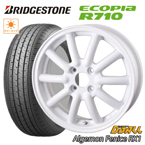 ޡ 145/80R12 80/78N LT BRIDGESTONE ECOPIA R710 ֥¥ȥ ԥR710 DOALL Algernon Fenice RX1 ɥ 른Υ եˡRX1 4.0-12 4/100 ۥ磻 ڥȥ ڥХ եۥ4ܥå