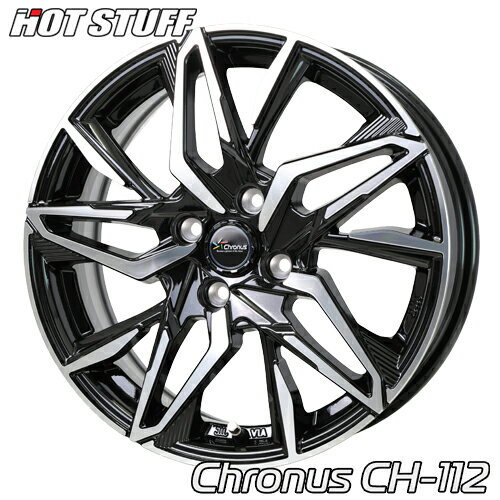 ߥۥ 14 HOT STUFF Chronus CH-112 ΥCH-112 4.50-14 +45 4/100 MB/P ǥꥫߥ ꥪ ϥ顼 N-BOX   Х 若R 4ܲ