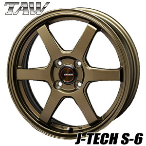 ߥۥ ȥ饤ե ƥåS-6 TAW J-TECH S-6 5.5-14 4/100 ֥  ե Ρ å  1ܲ