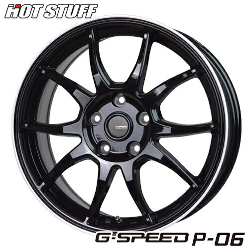 ߥۥ 16 HOT STUFF G-SPEED P-06 G.speed P06 6.50-16 5/114.3 +38 ֥å RP6/7/8ƥåץ若 90ϥΥ 60ϥץꥦ ץꥦ FC1/FL7ӥå ZE4󥵥 1ܲ