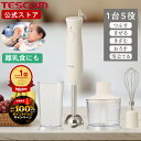 【500円クーポン有】\抽選で2人に1人最大100%ポイントバック★7/10限定!要エントリー/ \楽天1位/ ハンドブレンダー 泡立て器 離乳食 テスコム T...