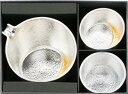 【夏休みセール 10倍ポイント 】能作 酒器セット 片口 月 金箔 + ぐい呑 月 錫 ・ 金箔 【和紙ラッピング】 正規代理店 北陸の工芸品 ギフト プレゼン...