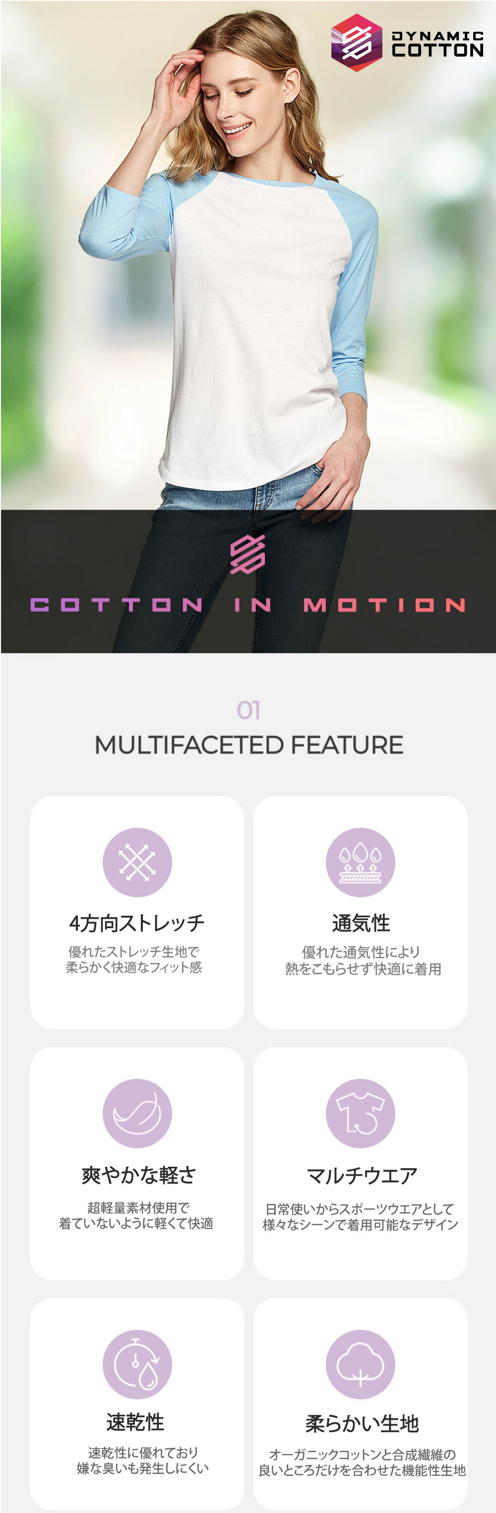 �ƥ��� Ĺµ T����� ��ʬµ ���ݡ��ĥ���� �饰��� 3/4���꡼�� ���롼�ͥå� �����ƥ��� ������ ���åȥ�����ǥ����� UV���å� �۴�®�� ���� ��5�� S-2XL TSLA FTS32