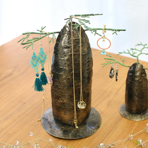 ブリキ バオバブアクセサリースタンドL shanti ブリキ バオバブアクセサリースタンドL shanti