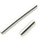 シルバー925 【チューブビーズ】 シルバービーズ 約13.5x1.5mm 《10個》 sv925