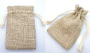 hemp-pouchi アクセサリーポーチ/ヘンプポーチ ヘンプ布 約縦11x横7cm 10枚セット