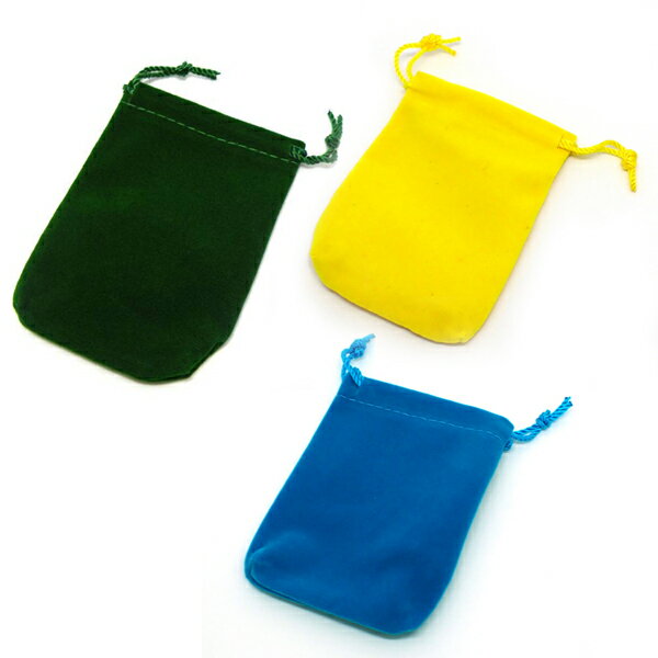 ベルベットポーチ Bサイズ 約7x9cm 《12枚セット》 ベルベット生地 アクセサリーポーチ 在庫限り