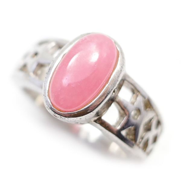 インカローズシルバーリング天然石S...