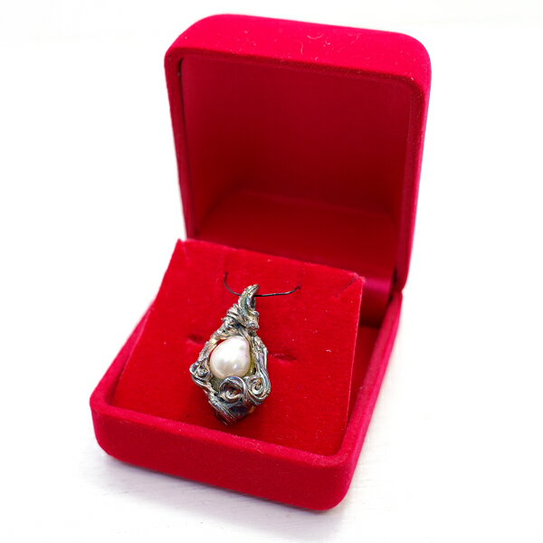 本真珠 バロック パール x シルバー1000　ペンダント 【MS project 鬼束信】