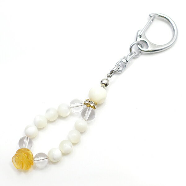 マザーオブパールクオーツ[ストラッ...