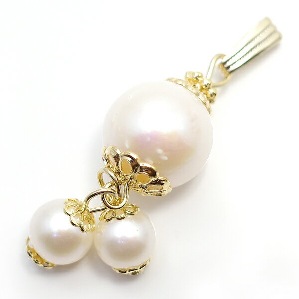 Elegant Cherryシリーズ 淡水パール ペンダントトップ 【ROSAMIRUS [ ロサミルス ] 】 天然石 アクセサリー/作家/ハンドメイド