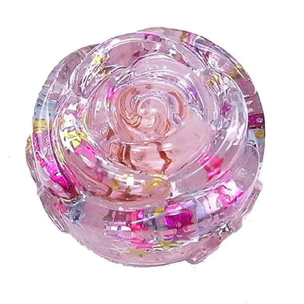 乐天商城 - オルゴナイト バラ型 (クリア/星入り) 薔薇 パワーストーン 天然石 水晶 [わんだふるはうす] スピリチュアル 開運 癒し 浄化 幸運